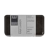 R&F Encaustic 40ml Paint, Raw Umber