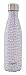 S'well Stainless Steel Water Bottle - 17 Fl Oz - Blanc Crocodile - Triple-Layered Vacuum-Insulated Containers Keeps Drinks Cold for 41 Hours and Hot for 18 - with No Condensation - BPA Free Water Bott