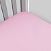 Magnolia Organics Fitted Fleece Crib Sheet - Standard, Pink