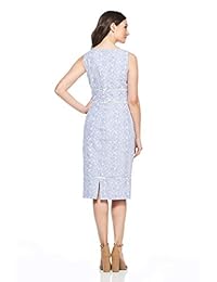 maggy london Novedad de las mujeres bordado vestido de tubo