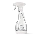 Clean Revolution- Reusable Trigger Spray Bottle - Holds 14oz, Clear, Premium Adjustable Sprayer, BPA Free Tritan, Glass Like