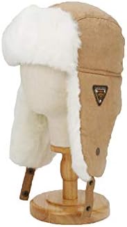 XUERUI Hats Trapper Hat Ushanka Ladies Girls Warm Winter Thermal Stylish Soft Lining Cap Ski Bicycle Hiking Outdoor Sport 3 Colours (Color : BROWN, Size : Onesize)