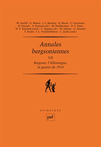 Annales bergsoniennes