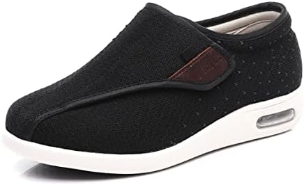 VELITS Womens Diabetic Shoes Extra Wide Elder Trainers Lightweight