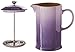 Le Creuset PG8200-10BP Stoneware French Press Coffee Maker, 27 oz, Provence