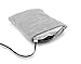 Sunbeam Heating Pad for Back Pain Relief | Self-Inflating, 4 Heat Settings with Auto-Shutoff | Beige, 12-Inch x 16-Inch
