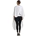 SMARTHAIR Professional Salon Cape Polyester Haircut Apron Barber Cape,54”x62”,White,C026005B