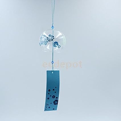 Amazon Com Peppermint Wind Chimes Hanging Decorations Glass
