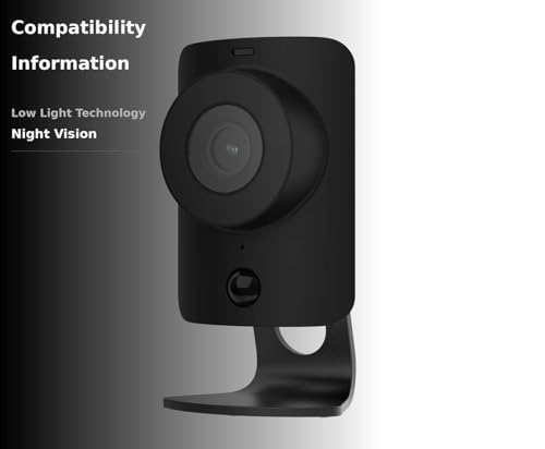 SimpliSafe SimpliCam 1080p Wired Indoor Home Security Camera with Built-in Privacy Shutter - Compatible with Gen 3 Home security system - View 2