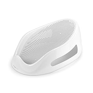 Angelcare Baby Bath Support (Grey) | Ideal for Babies Less than 6 Months Old