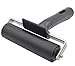 Rubber Roller, Ideal for Anti Skid Tape Construction Tools, Print, Ink and Stamping Tools (4-Inch, Black)