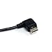 StarTech.com 3 ft / 91cm Micro USB Cable - A to Right Angle Micro B - USB Type A - 90 Degree Micro-USB Type B (M) - Black (UUSBHAUB3RA)