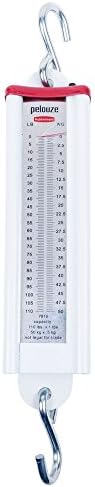 Rubbermaid Pelouze 7810 110 lb. Hanging Scale with Tare - Industrial Grade (FG007810000000)