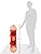 Lucky Bums Kids Plastic Snowboard