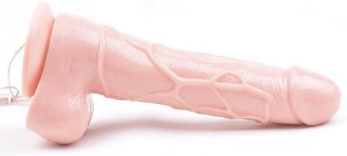 BeHorny Multi-Speed Vibrating/Rotating Realistic Penis Dildo with Strong Suction Cup, 7-Inch - Image 4