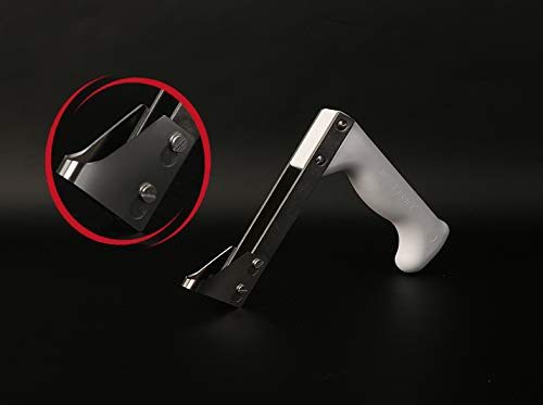 2x DICK Rippenzieher 'Profi-Line' mit weißem Sicherheitsgriff 14mm Klinge Edelstahl Rippenabzieher Metzger Fleischer – Bild 4
