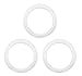 Water Crock Protection Rings (3-Pack); Replacement “Gaskets” for Ceramic, Porcelain and Stainless Steel Water Dispensers and Kombucha Crocks, BPA-Free