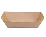 Jumbo (5 Lb.) Kraft Paper Food Tray | 25 Ct