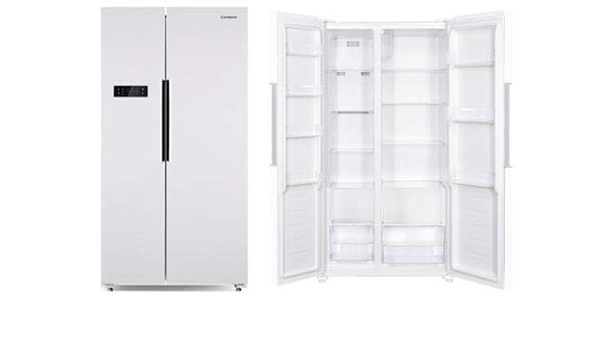 Corbero CFSBSH628NFW nevera puerta lado a lado : Amazon ...