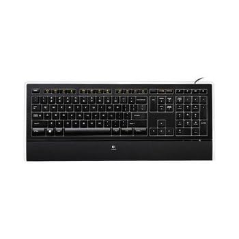 Logitech Illuminated Ultrathin Keyboard K740 with Laser-etched Backlit Keyboard and Soft-touch Palm Rest