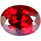 Flawless 9.80 Ct Red Painite Burmese Oval Cut AAA Certified Gemstone for jewelry making