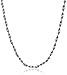 Sterling Silver 2.2mm Twisted Butterfly Chain Necklace, 18