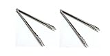 Black Duck Brand Set Of 2 Stainless Steal Tongs! 14