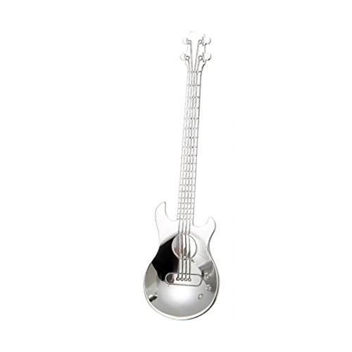 image for ZTTONE Spoon,Stainless Steel Guitar Spoons Rainbow Coffee Tea Spoon Fl