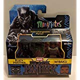 Minimates Marvel Black Panther & M'Baku Man-Ape Minifigures