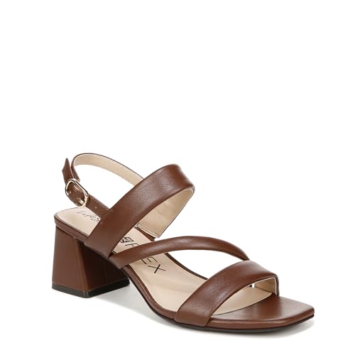 LifeStride Womens Celia Slingback Strappy Dress Sandals Cocoa Brown 11 M