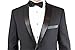 House of St. Benets Slim Fit Tuxedo - Black, 38 Regular