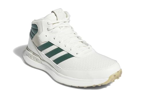 adidas Men's S2G Spikeless Mid Golf Shoes, Off White/Collegiate Green/Alumina,…