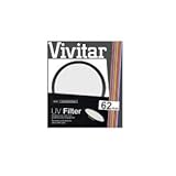 Vivitar UV62 62mm 1-Piece Camera Lens Filter
