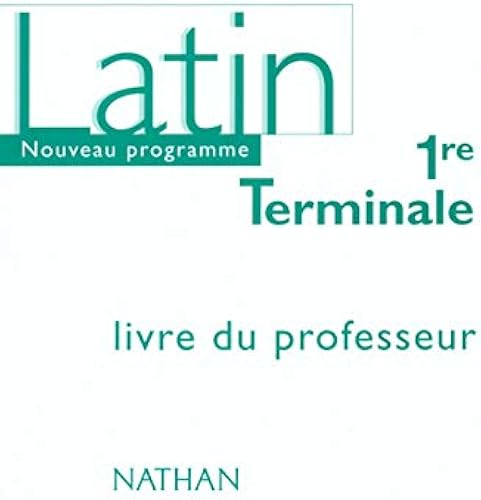 Download Latin 1re-Terminale : Livre du professeur PDF