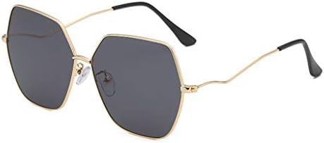 MaxFox Man Women Prevent Ultraviolet Sunglasses Glasses Fashion Irregular Shape Outdoors Travel Summer Polarized Mirrors Eyeglasses