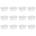 Sterilite 12-Quart Dish Pan, White, 12-Pack