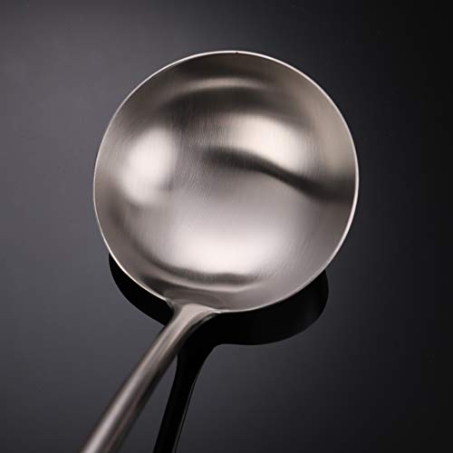 Wok spatula and ladleTool Set, Chinese Wok Utensil Set, All metal 304 Stainless Steel Cooking