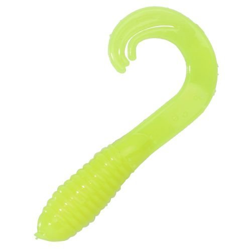 Photo 1 of Big Bite Baits 2" Triple TIP GRUB/Opaque Chartreuse (10 Pack)