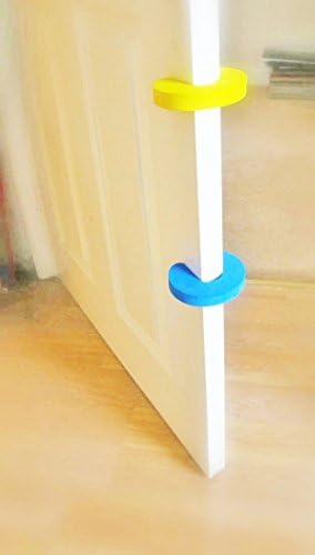 Dina Houseware 2 Pc Piece Flexible Eva Foam Safety Door Child Guard