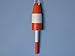 Hampton Nautical Wooden Orange Cape Rock Lobster Trap Buoy, 15