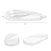 NEPPT Orthopedic Insoles Heel Inserts Lift Shoe Wedge Silicone Knee Pads Women and Men Corrective Pronation, Supination, Medial, Lateral (2 Pairs Kit)
