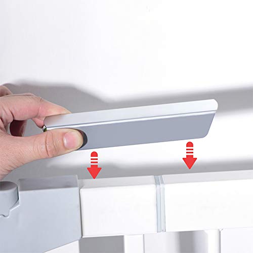 2 Pack U Shape Safety Banister Reinforcement Groove for Baby, Dog, Pet Gate - Interface Reinforcement Trough Stair Guardrail Accessories