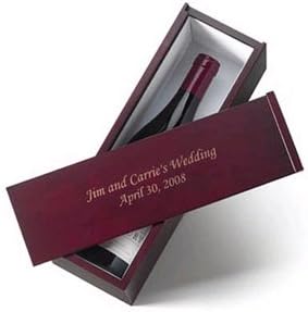 Engraved Wine Box - Free Engraving