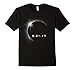 Mens Total Solar Eclipse Summer August 21st 2017 T Shirt Large Black
