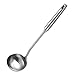 Cooking Spoon Stainless Steel for Wok with Hollow Handle, Large Kitchen Utensil Spoon, Household Soup Spoon Heat Resistant for Home Kitchen Use