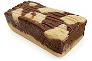 UNCLE BUTCH'S FUDGE Uncle Butch’s Peanut Butter Chocolate Fudge Candy – Homemade Peanut Butter Fudge Freshly Made in Small Batches – Creamy, Decadent, Handcrafted & No-Marshmallow Recipe (16 oz)