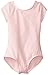Big Girl’s Short Sleeve Scoop Neck Ballerina One Piece Leotard Dancewear Costume