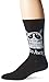 Grumpy Cat Men's Go Away Crew Socks, Black, 10-13/6-12