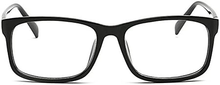 YULON Unsiex Fashion Square Plain Glass Spectacles(K1)