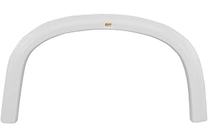 ICON 12038 Single Axle Fender Skirt FS2038 for Four Winds - Polar White